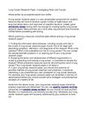Lung Cancer Research Paper: Investigating Risks and Causes 
