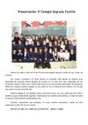 Presentación 4º Colegio Sagrada Familia, Los Llanos