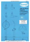 Diatest - Tête de renvoi support et accessoires pour dispositif spéciaux