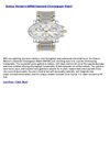 Bulova Women's 98R98 Diamond Chronograph Watch
