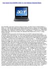 Acer Aspire One AOD255E-13444 10.1-Inch Netbook (Diamond Black)
