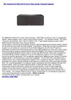 BIC America DV-62CLRS 6-Inch 2-Way Center Channel Speaker