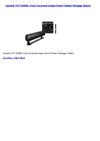 Yamaha YHT-S400BL Front Surround Unique Home Theater Package (Black)