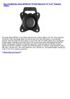 Cheap Price Electronics - Sanus MF202-B1 Tilt Wall Mount for 15 to 37 Displays (Black)