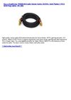 Cheap Price Electronics - PREMIUM Audio Stereo Cable, 22AWG, Gold Plated, 2 RCA MM Plug Cable - 6ft (2M)
