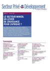 Secteur minier