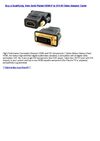 Cheap Price Electronics - New Gold Plated HDMI-F to DVI-M Video Adaptor Cable