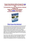 Symptoms of yeast infection - Yeast infection remedies - Yeast infection cure