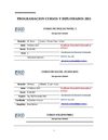 PROGRAMACIÓN CURSOS EDUCACIÓN CONTINUADA