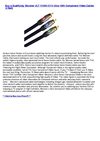 Cheap Price Electronics - Monster ULT V1000 CV-4 Ultra 1000 Component Video Cables (4 feet)