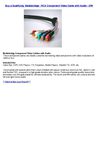 Cheap Price Electronics - Mediabridge - RCA Component Video Cable with Audio - 25ft