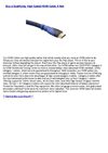 Cheap Price Electronics - High Speed HDMI Cable, 6 feet