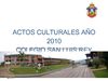 Actividades culturales