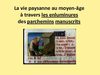 la vie paysanne à travers les manuscrits enluminés