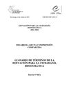 Educación Ciudadanía Glosario. EDC-Consejo de Europa