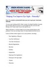 Eye exercise - Improve vision - Eye surgery