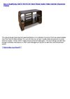 Cheap Price Electronics - Bell'O WAVS-341 Bent Wood Audio Video Cabinet (Espresso Finish)