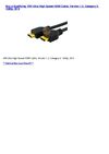 Cheap Price Electronics - 25ft Ultra High Speed HDMI Cable, Version 1.3, Category 2, 1080p, 25 ft
