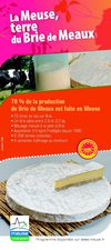 Panneau La filiere Brie de Meaux en Meuse