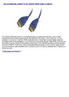 Cheap Price Electronics - Cables To Go Velocity HDMI Cable (3 meters)