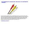 Cheap Price Electronics - BPI - Composite Audio Video Cable - 12ft - Gold Plated RCA Connectors
