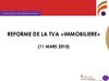 LDF 2011 point sur TVA IMMOBILIERE