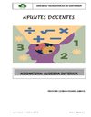 GUIA APUNTES ALGEBRA SUPERIOR