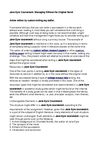 Jane Eyre Coursework: Managing Without the Original Novel