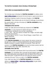 The Cold War Coursework: How to Develop a Winning Project