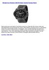 Michael Kors Women's MK5162 Black Ceramic Runway Watch