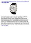 Swiss Legend Men's 20067-02 Commander Collection Chronograph White Dial Black Rubber Watch