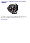 Swiss Legend Men's 21818P-01 Neptune Collection Stainless Steel Black Rubber Watch