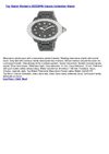 Toy Watch Women's 322225PB Classic Collection Watch
