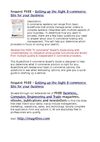 BuyerZone, Inc., Setting up the Right E-commerce Site for your Business, e-commerce, Internet