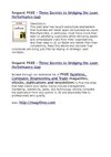 Infor, InforeBook, Three Secrets to Bridging the Lean Performance Gap, manufacturer