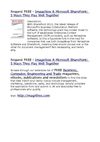 Perceptive Software, Inc., Perceptive Software, Inc.White Paper, ImageNow & Microsoft SharePoint 5 Ways They Play...
