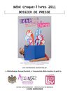 Dossier de presse "Bébé Croque-livres 2011"