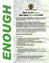 Ways to be Green and Save Money - Church World Service