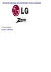 NEW Zenith OEM Repair Part # EAY60705001 Printed Circuit Board
