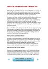 What Is In The Fibre And How It Affects You