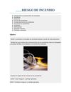 RIESGO DE INCENDIO