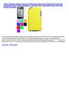 Yellow Fashion Design Cover for iPod touch 4th gen for New Ipod Touch 4th Generation with Camera Suitable for 8G 32G...