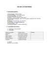 fiche entreprise