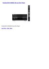 Yamaha BD-S1900BL Blu-ray Disc Player