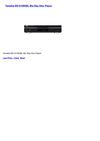 Yamaha BD-S1065BL Blu-Ray Disc Player