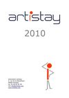 Artistay - Rapport 2010