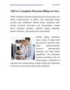 HIPAA Compliant Physicians Medical Billing Service
