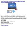 Cheap Price Electronics - Vizio 19 Inch Razor LED LCD HDTV Monitor 60HZ Model M190VA Plus Computer Accessory Bundle