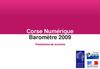 Baromètre numérique 2009 - Rapport Prestataires de Tourisme