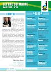 Lettre du Maire Avril 2009